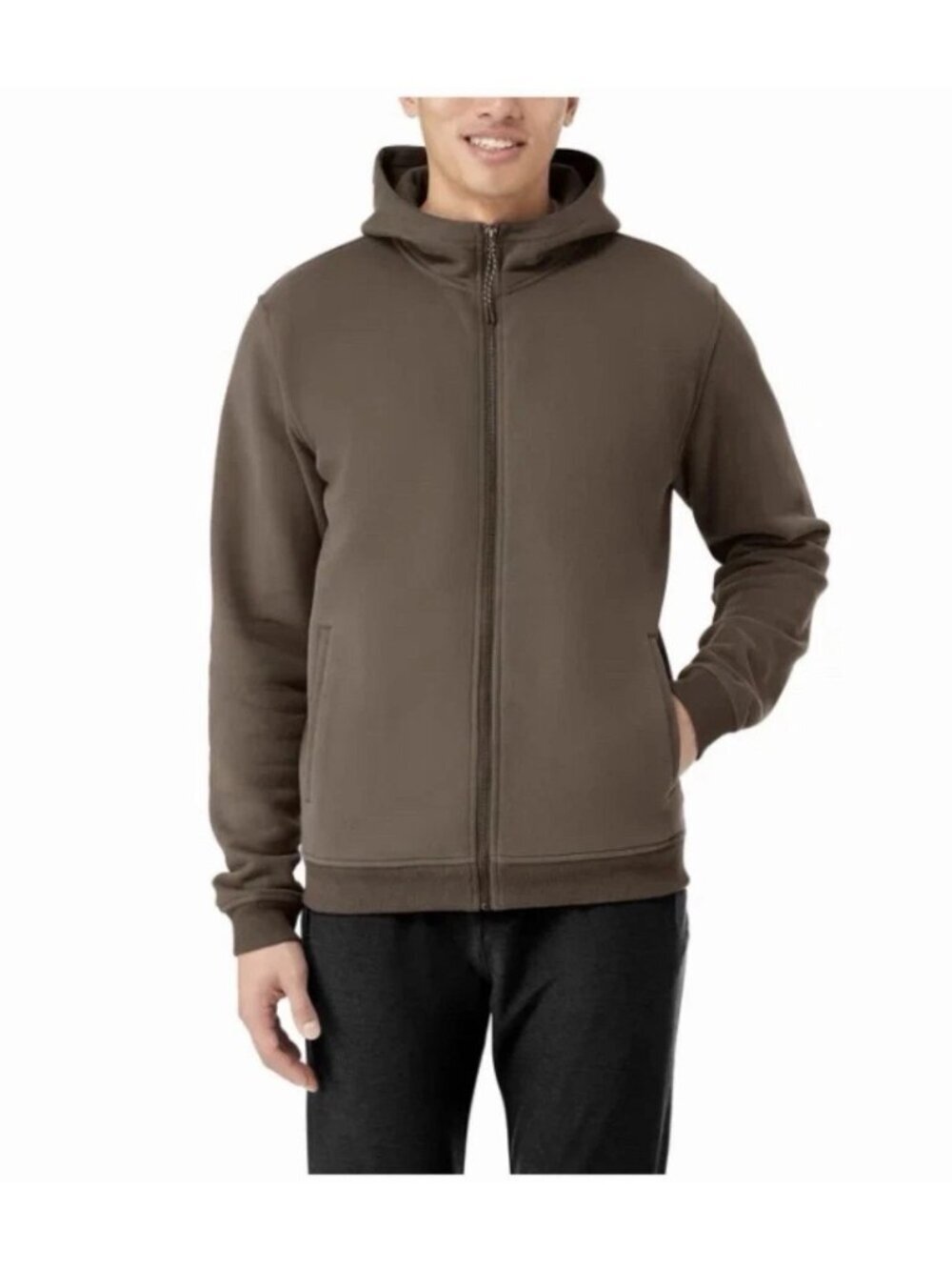 NWT Kirkland Signature Men's 3XL Full Zip Fleece Hoodie
